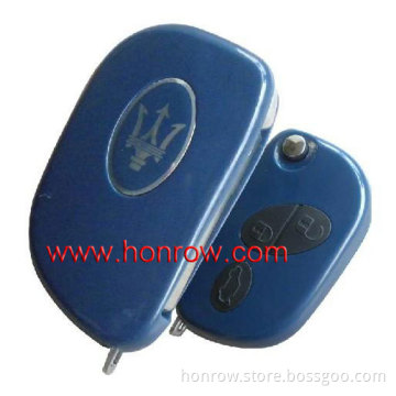 Cheap Maserati 3 Button remote key shell blank for fiat flip remote key
